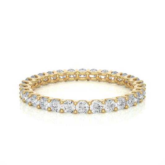 Classic Lab Grown Diamond Eternity Wedding Band