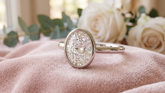 Why the Oval Shape Bezel Setting Engagement Ring is the Perfect Choice for You