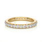 Round Cut Lab Grown Diamond Eternity Ring