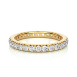 Round Cut Lab Grown Diamond Eternity Ring