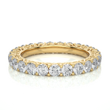 Round Cut Lab Grown Diamond Eternity Band