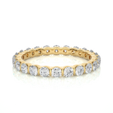 Classic Round Cut Lab Diamond Eternity Band