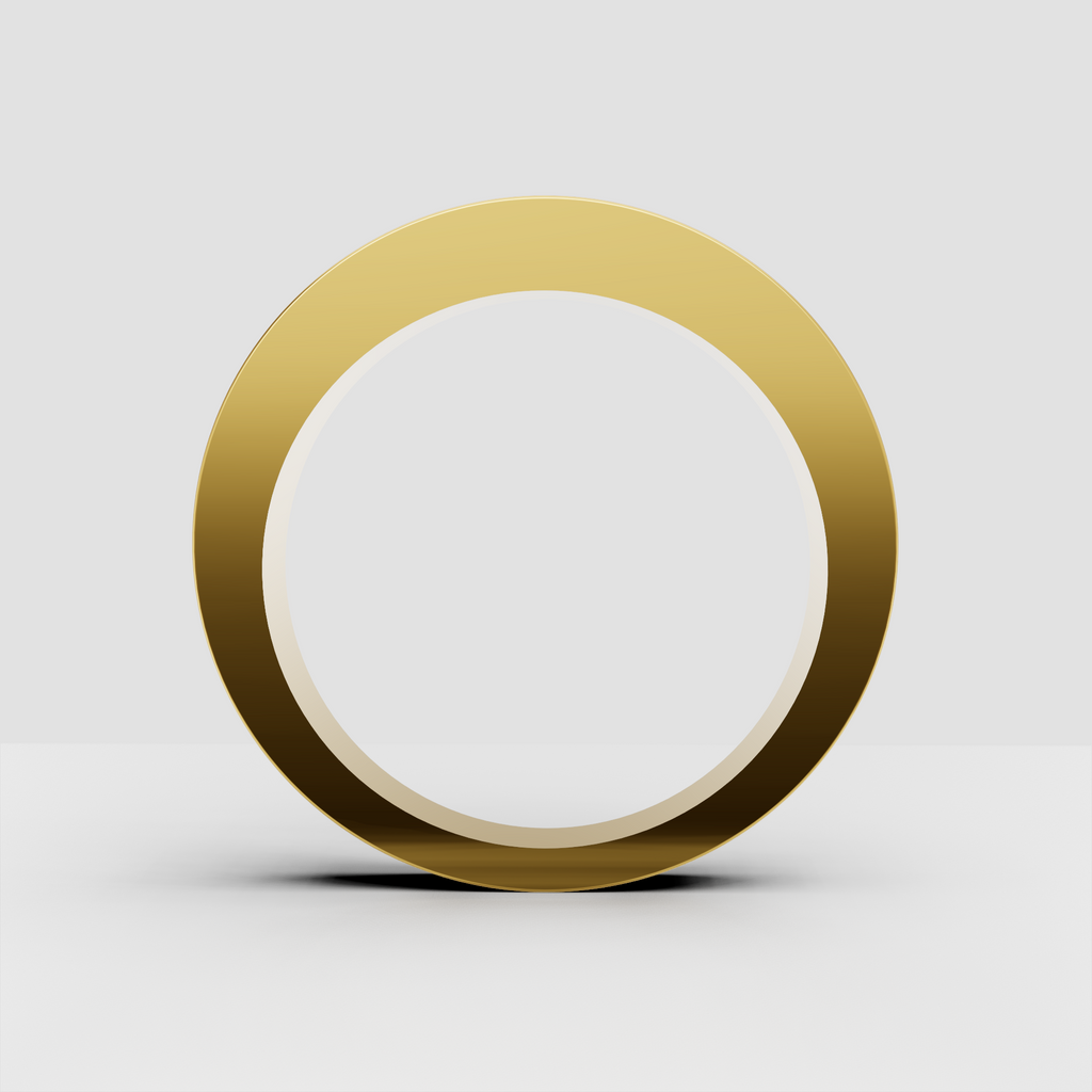 Luxury round diamond half eternity band viewed at an angle