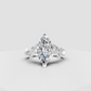 Elegant marquise diamond engagement ring with prong setting