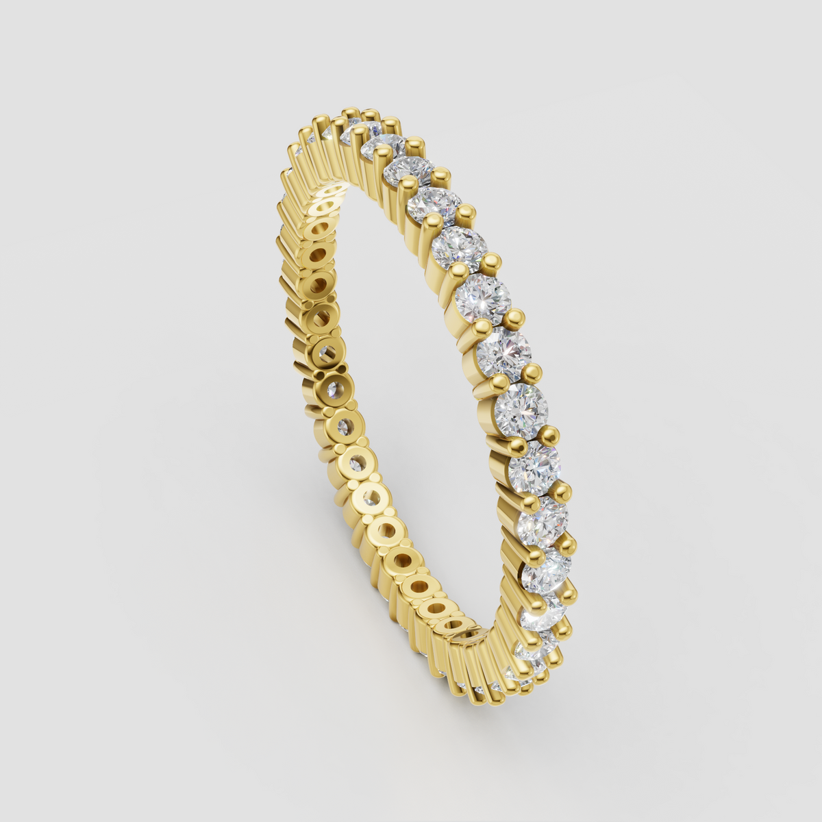 Oval center stone engagement ring with sparkling pavé shoulders