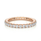 Round Cut Lab Grown Diamond Eternity Ring