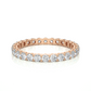 Round Cut Lab Grown Diamond Eternity Band
