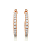 Classic Luxe Lab Grown Diamond Hoop Earrings