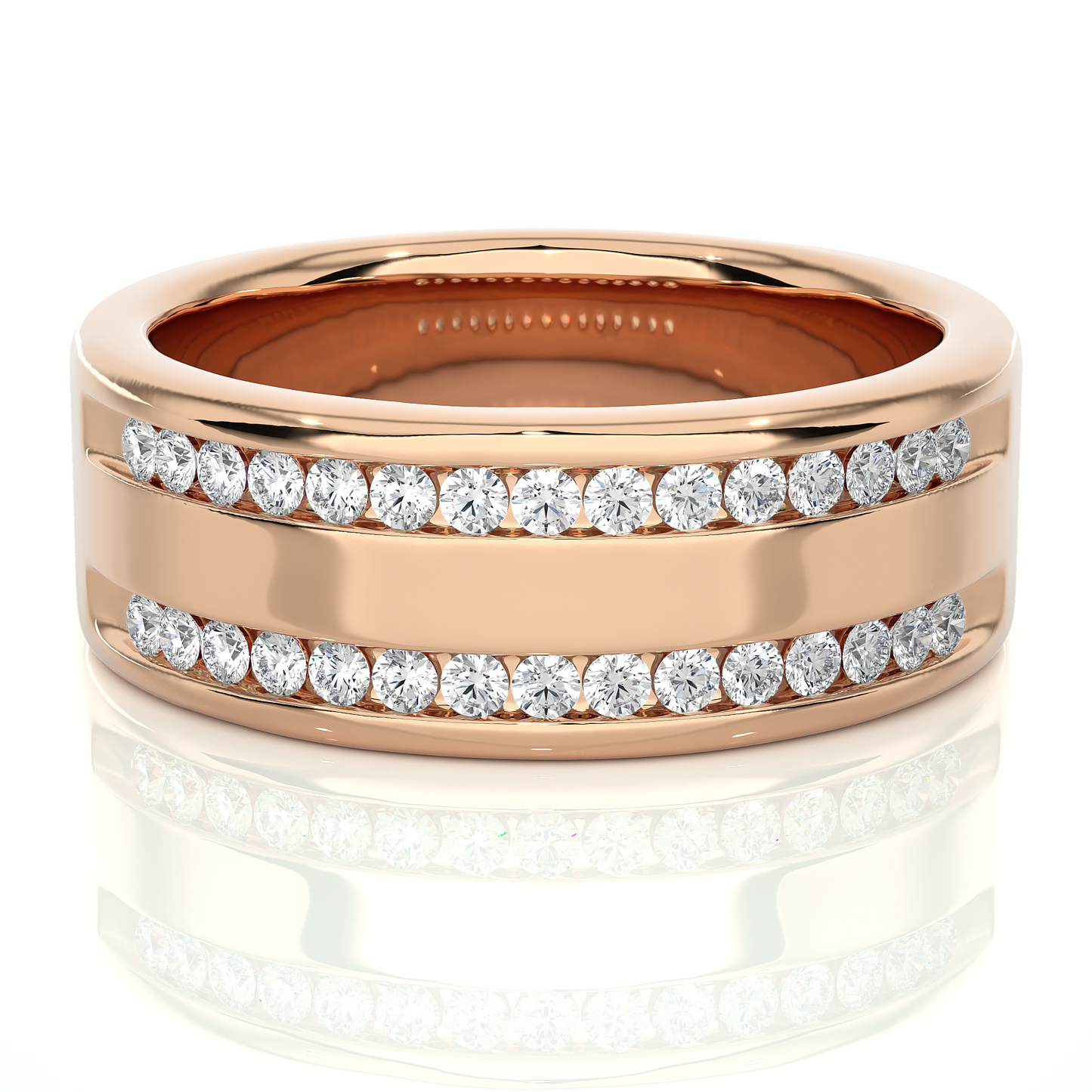 Lab Grown Diamond Luxury Men’s Wedding Band