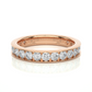 Elegant Lab Grown Diamond / Moissanite Eternity Band Ring