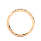 Minimal Lab Moissanite Wedding Band Vermeil Classic Ring