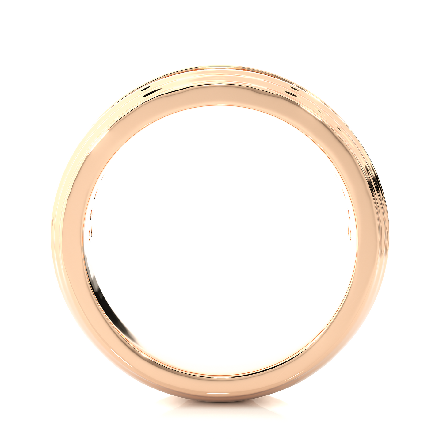 Men’s Lab Diamond Statement Wedding Band