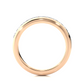 Princess Diamond Vermeil Classic Wedding Band Ring