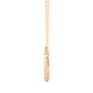 Lucky Horseshoe Lab Diamond Gold Necklace