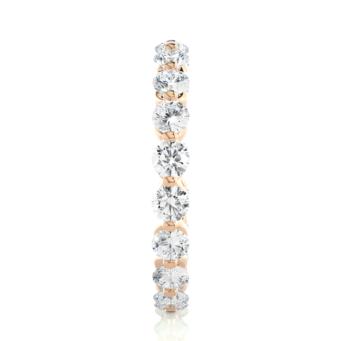 Lab Diamond Luxe Eternity Wedding Band