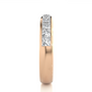 Princess Diamond Vermeil Classic Wedding Band Ring