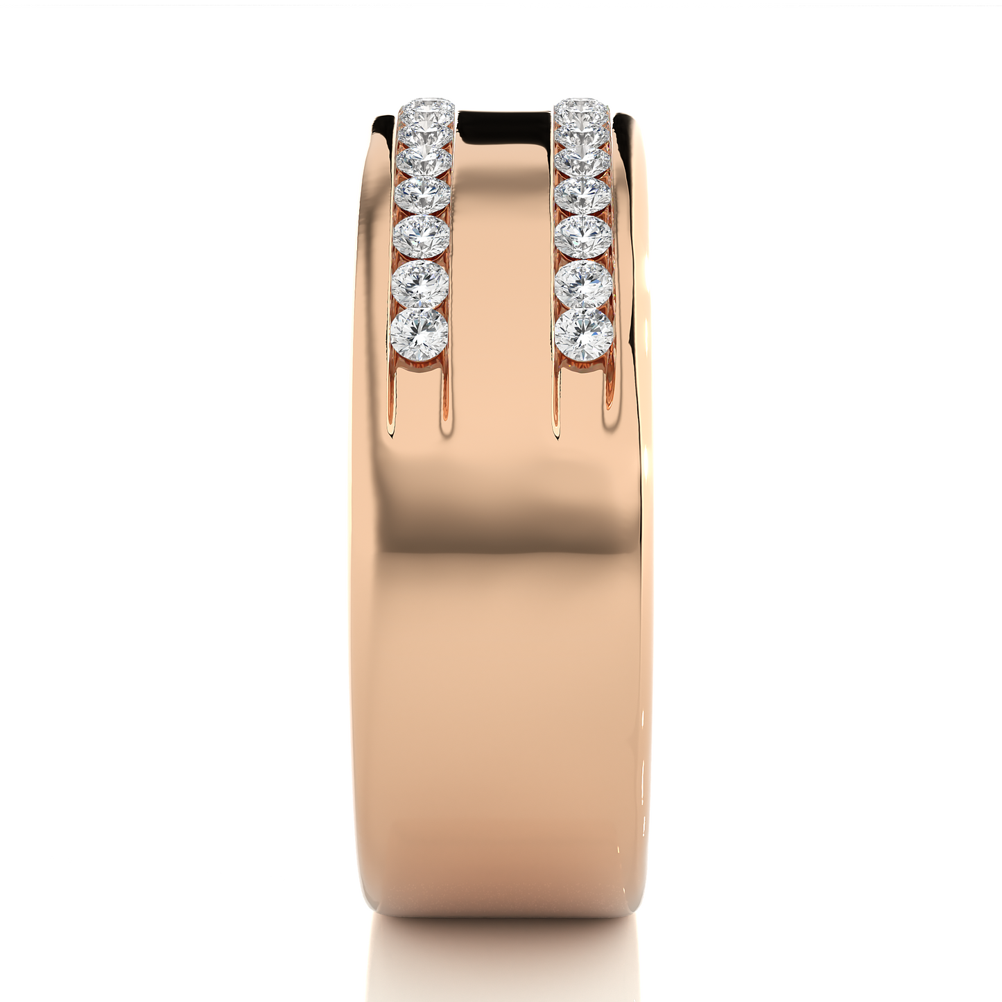 Lab Grown Diamond Luxury Men’s Wedding Band