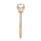 Three Stone Classic Lab Grown Diamond Ring