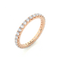 Round Cut Lab Grown Diamond Eternity Ring