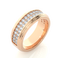 Men’s Lab Diamond Statement Wedding Band