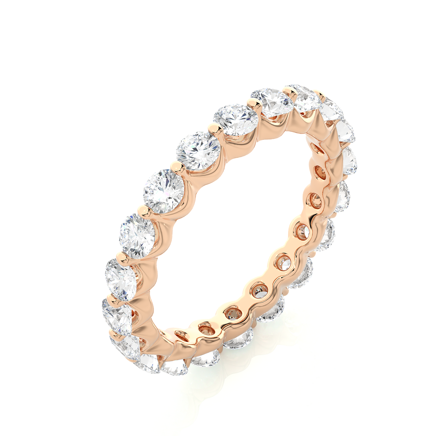 Lab Diamond Luxe Eternity Wedding Band