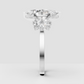 Elegant marquise cut diamond ring