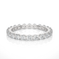 Classic Round Cut Lab Diamond Eternity Band