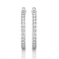 Luxe Lab Diamond Hoop Earrings