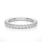 Round Cut Lab Grown Diamond Eternity Ring