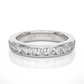 Eternity Diamond Moissanite Lab Vermeil Wedding Band