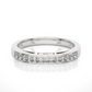 Princess Cut Diamond Vermeil Eternity Wedding Band