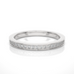 Classic Eternity Moissanite Lab Diamond Vermeil Ring