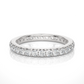 Round Cut Lab Grown Diamond Eternity Ring