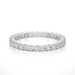 Stackable Round Diamond Eternity Wedding Band