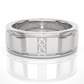 Men’s Gold Lab Diamond Classic Wedding Band
