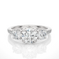 Three Stone Classic Lab Grown Diamond Ring
