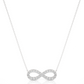 Infinity Lab Grown Diamond Pendant Necklace