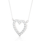 Heart  Shape Lab Grown Diamond Pendant Necklace