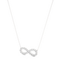 Infinity Lab Grown Diamond Pendant Necklace