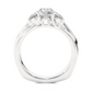 Three Stone Lab Grown Diamond Engagement Ring