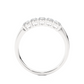 Five Stone Moissanite Lab Diamond Vermeil Ring