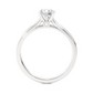 Round Lab Grown & Moissanite Diamond Engagement Ring