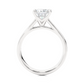 Princess Cut Lab / Moissanite Diamond Engagement Ring
