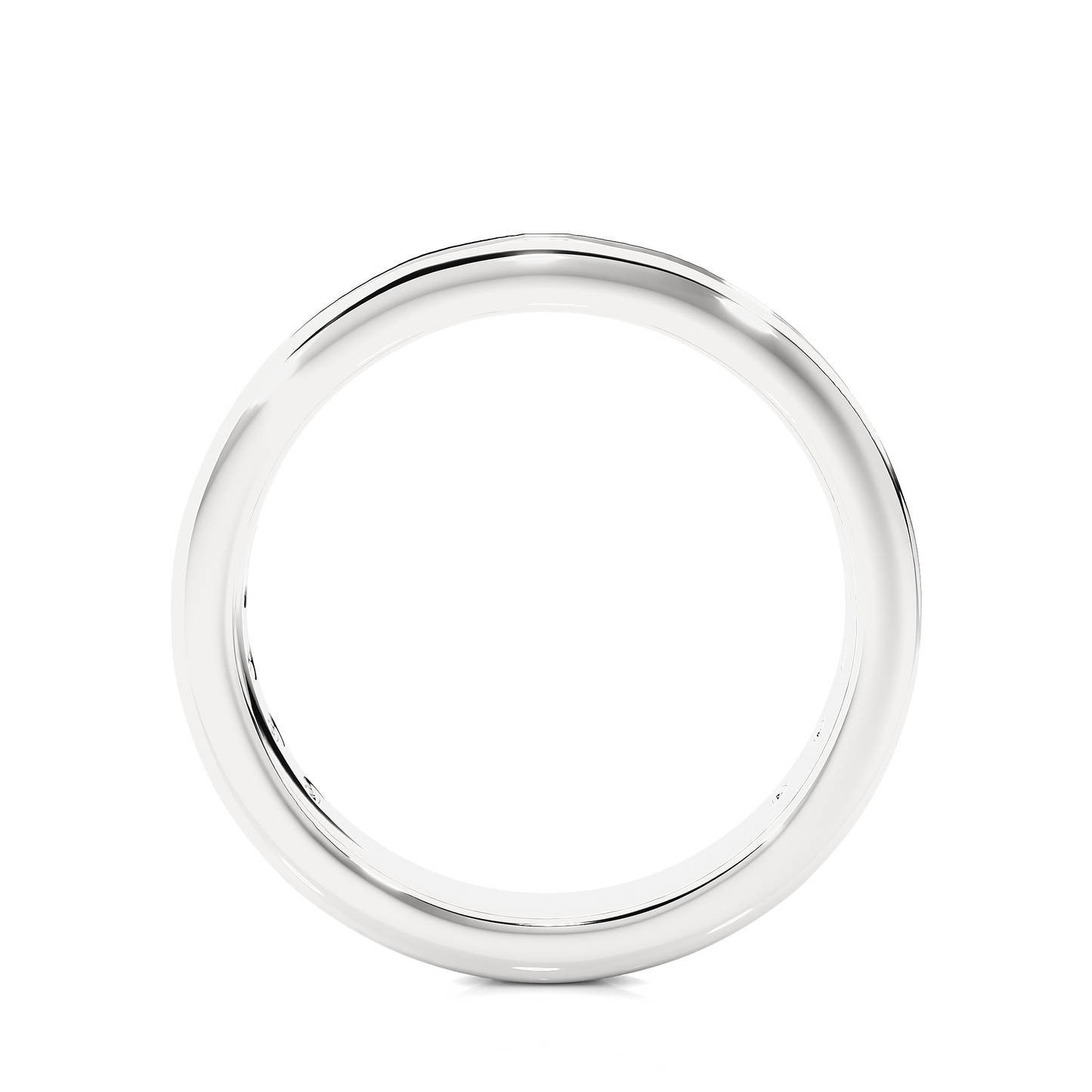 Elegant Lab Grown Diamond / Moissanite Eternity Band Ring