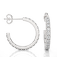 Classic Luxe Lab Grown Diamond Hoop Earrings