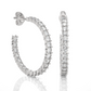 Luxe Lab Diamond Hoop Earrings