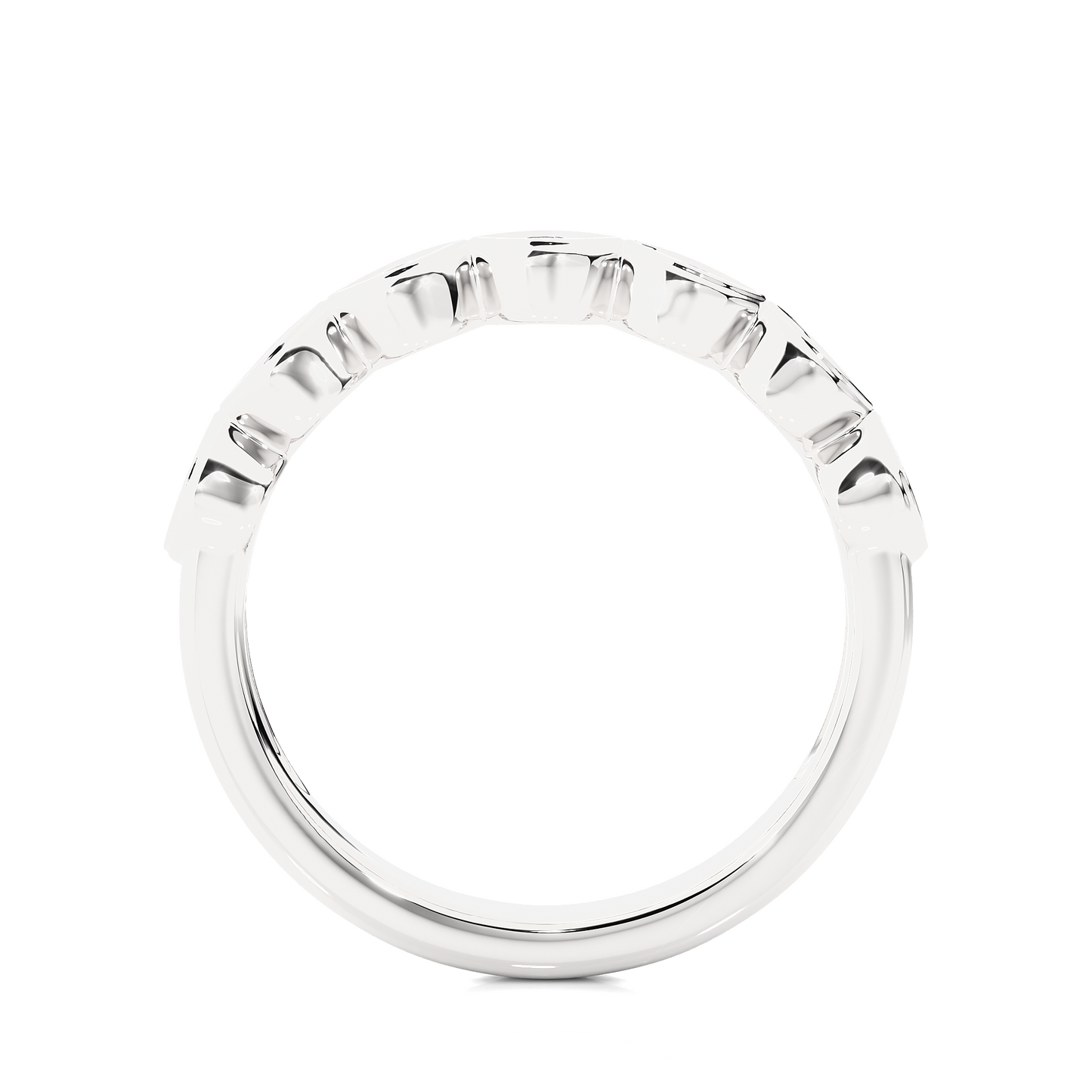 Vintage Marquise Style Moissanite Lab Diamond Vermeil Wedding Ring