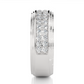 Men’s Lab Diamond Statement Wedding Band