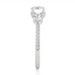 Three Stone Classic Lab Grown Diamond Ring