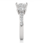 Three Stone Princess Lab Grown Diamond Engagement Ring